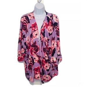 ⭐️Host Pick⭐️C’est 1946 Floral Open Front Cardigan